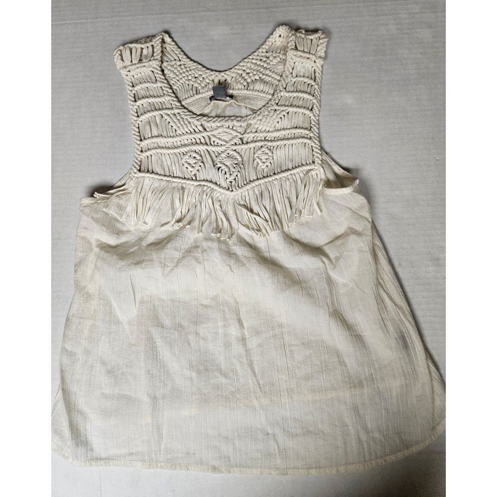 Aerie‎ XS Beige Tank Top Flowy New